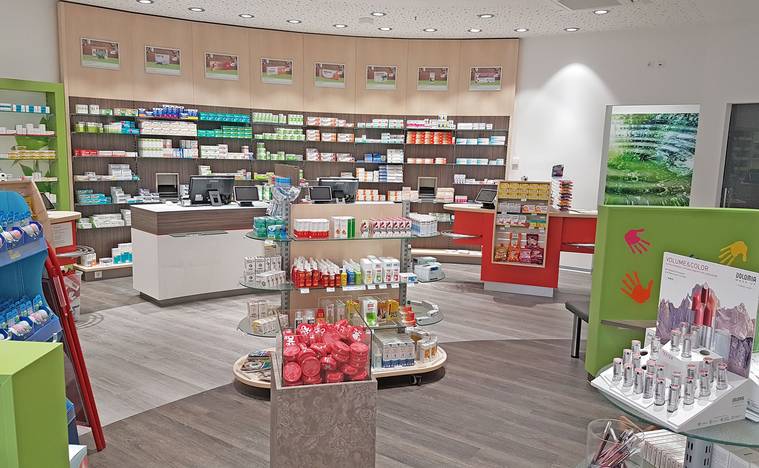 Center-Apotheke Meiningen Verkaufsraum